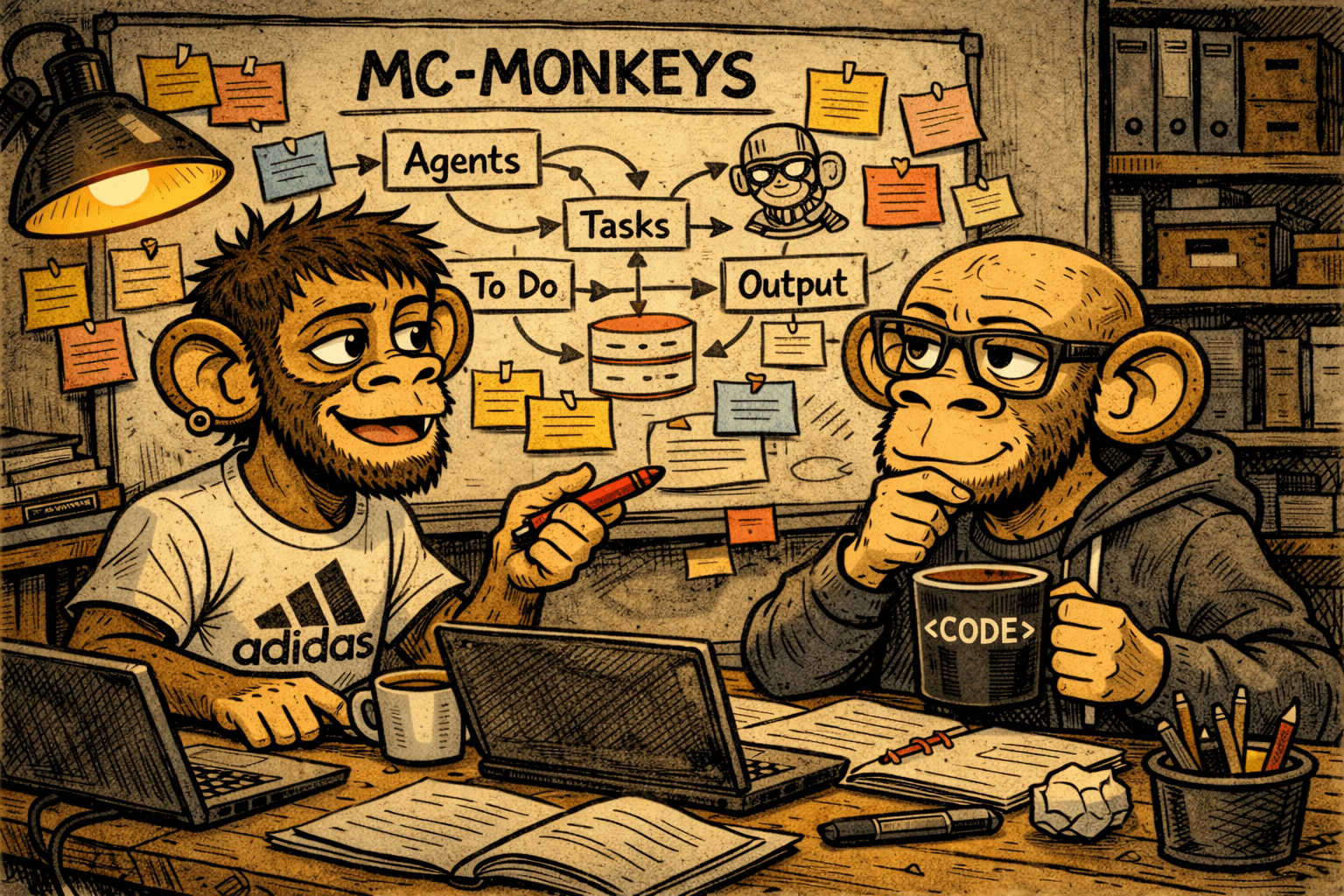 Ilustración del origen del sistema con Claudio