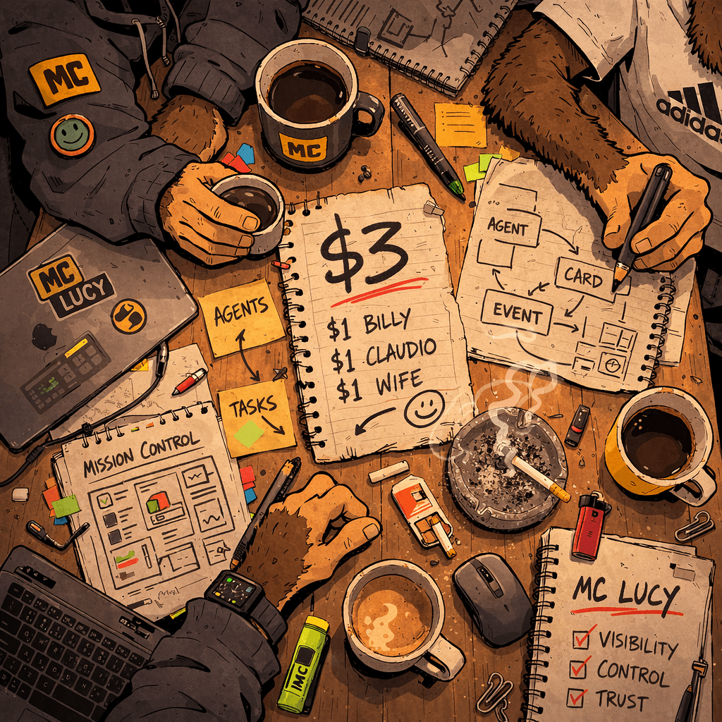 Illustration of the $3 story